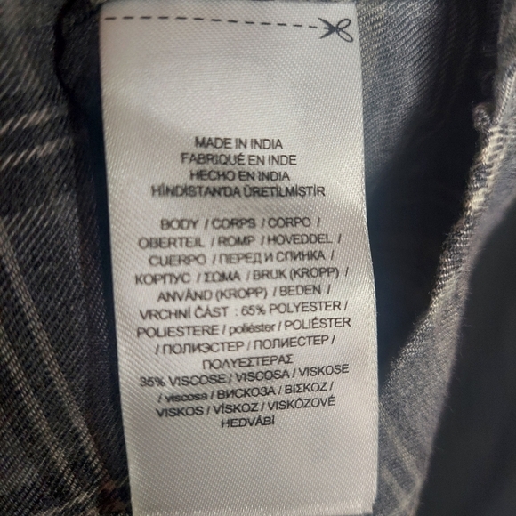 Ralph Lauren Gray Flannel Women's Medium - Picture 6 of 7